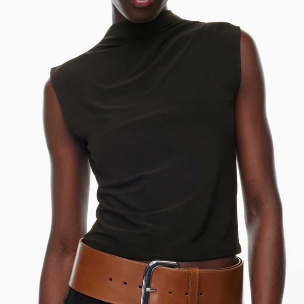 NWT Aritzia Wilfred color Barberry Red Botanist Tank - Picture 5 of 7